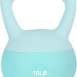 Kettlebells,Steel Shot Filled Weights for Women and Men,Color Coded Anti Slip Soft Kettlebells,Home workout