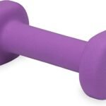 Dumbbell Hand Weight (Sold in Singles) - Neoprene Coated Exercise & Fitness Dumbbell for Home Gym Equipment Workouts Strength Training Free Weights for Women, Men