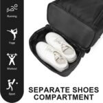 Gym Backpack for Men,Gym Bag with Shoe Compartment Lightweight Travel Workout Sports Backpack with USB Charging Port - Image 2