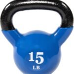 All-Purpose Color Vinyl Coated Kettlebell, 5-50 Pounds