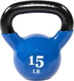 All-Purpose Color Vinyl Coated Kettlebell, 5-50 Pounds
