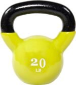All-Purpose Color Vinyl Coated Kettlebell, 5-50 Pounds