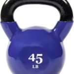 All-Purpose Color Vinyl Coated Kettlebell, 5-50 Pounds