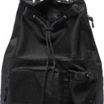 Large Mesh Drawstring Backpack with Shoe Bag, Durable Swimming String Sack with Handle for Sports Gym Yoga Beach Travel